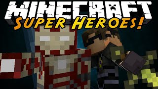 Обзор на мод fisk's superheroes || Как стать супергероем в майнкрафте! screenshot 2