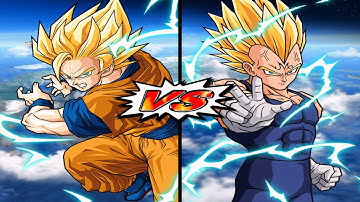 Goku SSJ2 VS Majin Vegeta | DBZ Budokai Tenkaichi 3 *EPIC BATTLE*