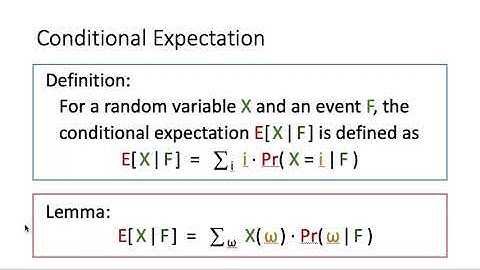 Lecture05-1:  Geometric Random Variable and Conditional Expectation