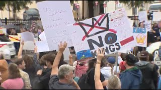 No Kings Protest Downtown Tulsa June 14