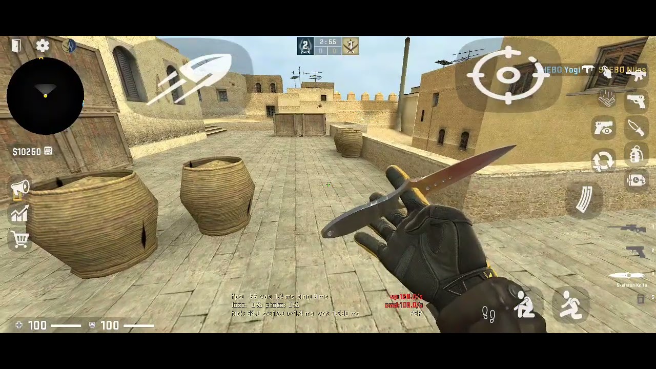 CS:GO Mobile | CSSo v0.11 Unofficial Port Android Gameplay