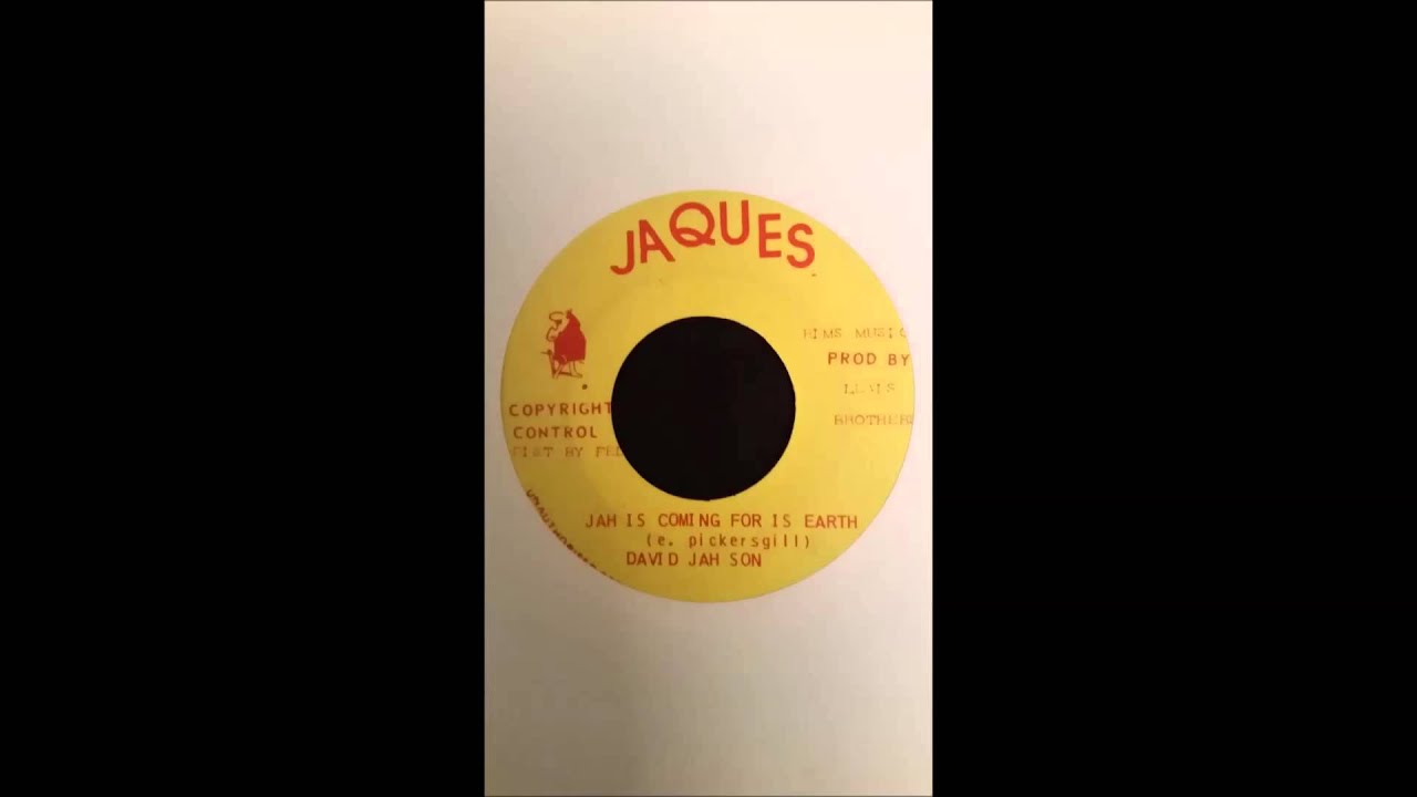 David Jahson - Jah Is Coming For His Earth / Version
