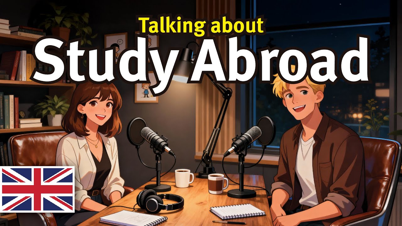 Study Abroad Campus Life 🌎 Easy English Podcast for International Students 🎓