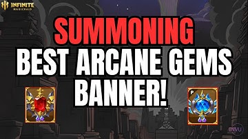 SUMMONING Arcane Gems! BEST BANNER! 🥳 | IMR - [Infinite Magicraid]