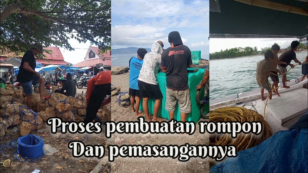 proses pembuatan rompon dan pemasangannya - YouTube