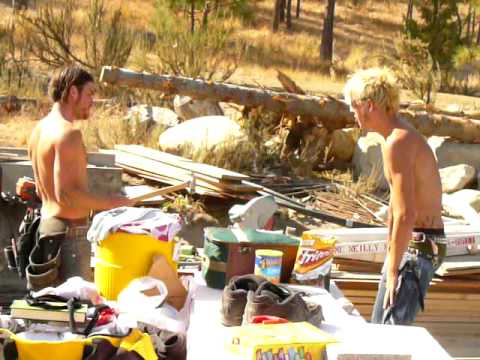 shirtless guys work and play - YouTube