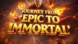 New Season Journey from Epic to Immortal #mlbblivestream #mlbbanimation #mlbb #gaming #gyangaming