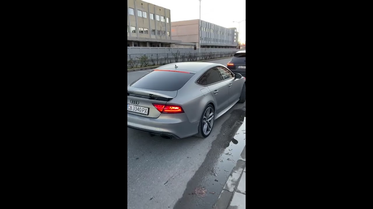 Audi RS 7 Capristo Downpipes And Straight Pipe 716 HP BRUTAL Sound 