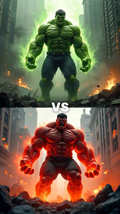 Hulk vs Red Hulk vs Thanos Creatures (Captain America, Ironman, Black Panther, Superman, Spiderman)