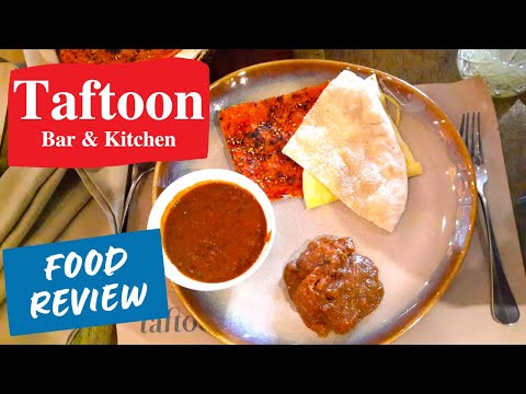 Review of food at Taftoon Bar Kitchen Restaurant at Bandra-Kurla Complex Mumbai India