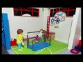 Film Playmobil Papa Jules et Emma Bill vont à la salle de gym en francais 2020