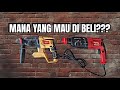 PILIH ROTARY HAMMER CORDED ATAU CORDLESS??? REAIM VERSION