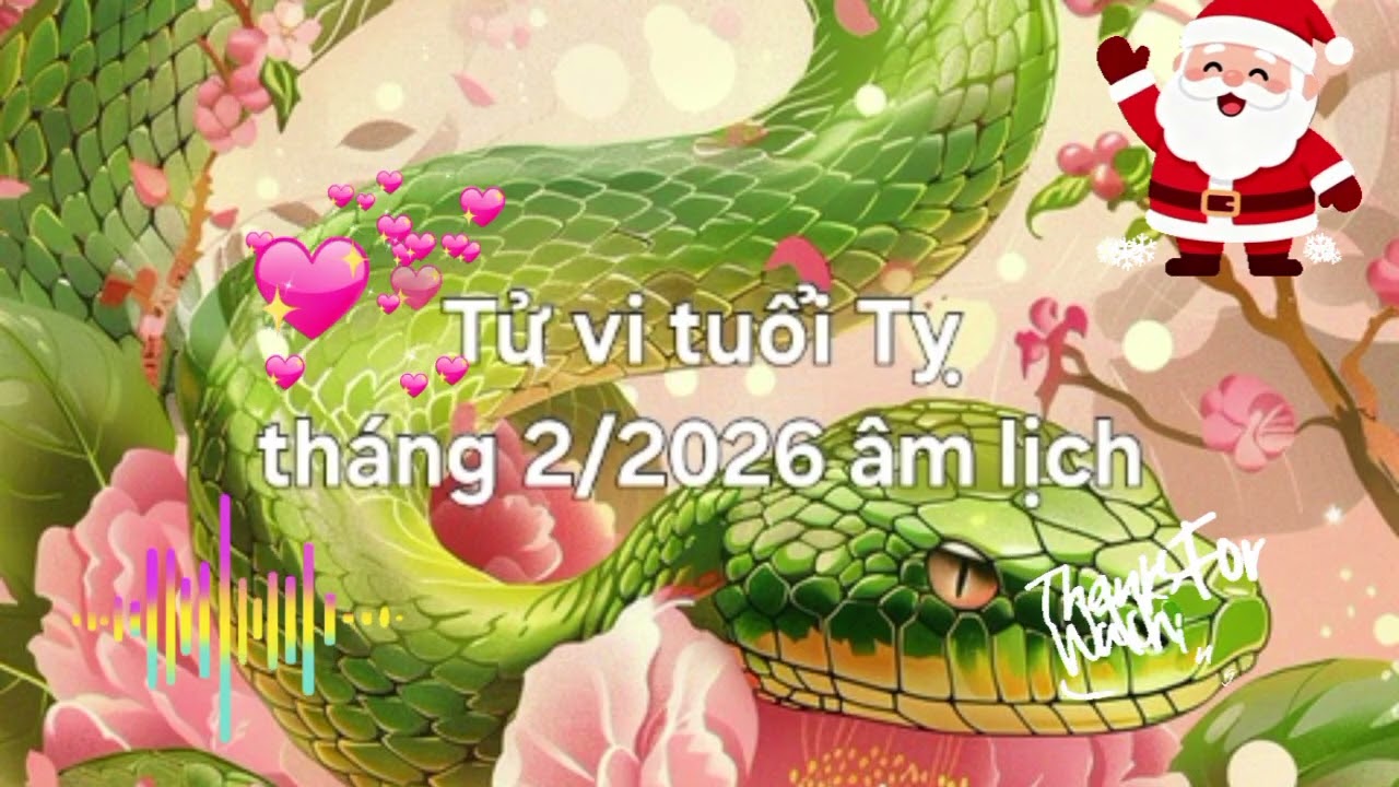 Tử vi tuổi Tỵ tháng 2/2026 âm lịch #tửvi12congiáp #tửvisố