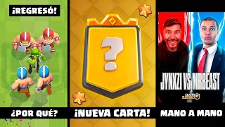 ¡NUEVA CARTA MISTERIOSA llega PRONTO a TACTICA ROYALE! 💣  - noticias clash royale