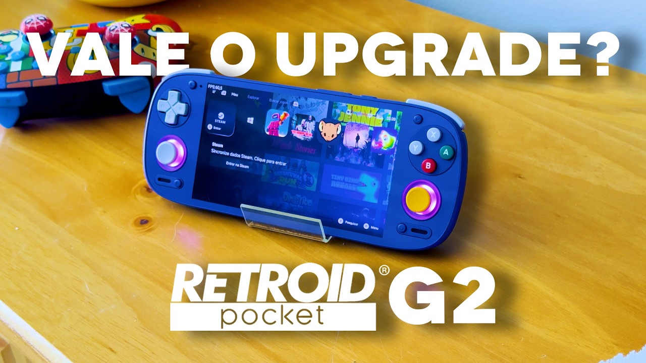 O que era BOM, AGORA ESTÁ PERFEITO! Retroid Pocket G2