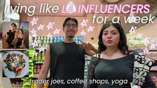 living the LA life for a week | trader joes, coffee shops, yoga