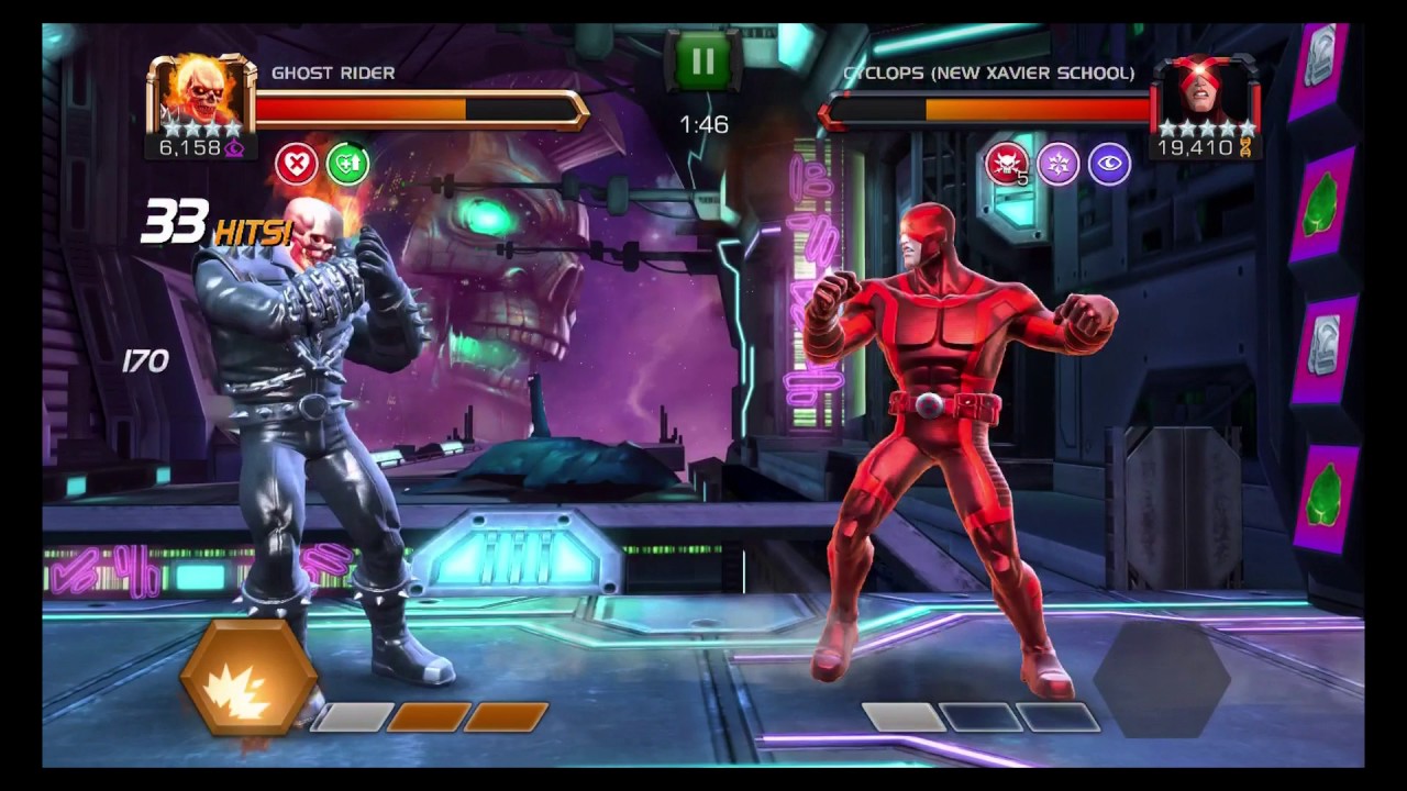 Ghost Rider vs Map 5 Cyclops(2) - YouTube