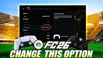 This FC 26 Setting Is Secretly Destroying Your Gameplay After Patch 😳 Change It Right Now