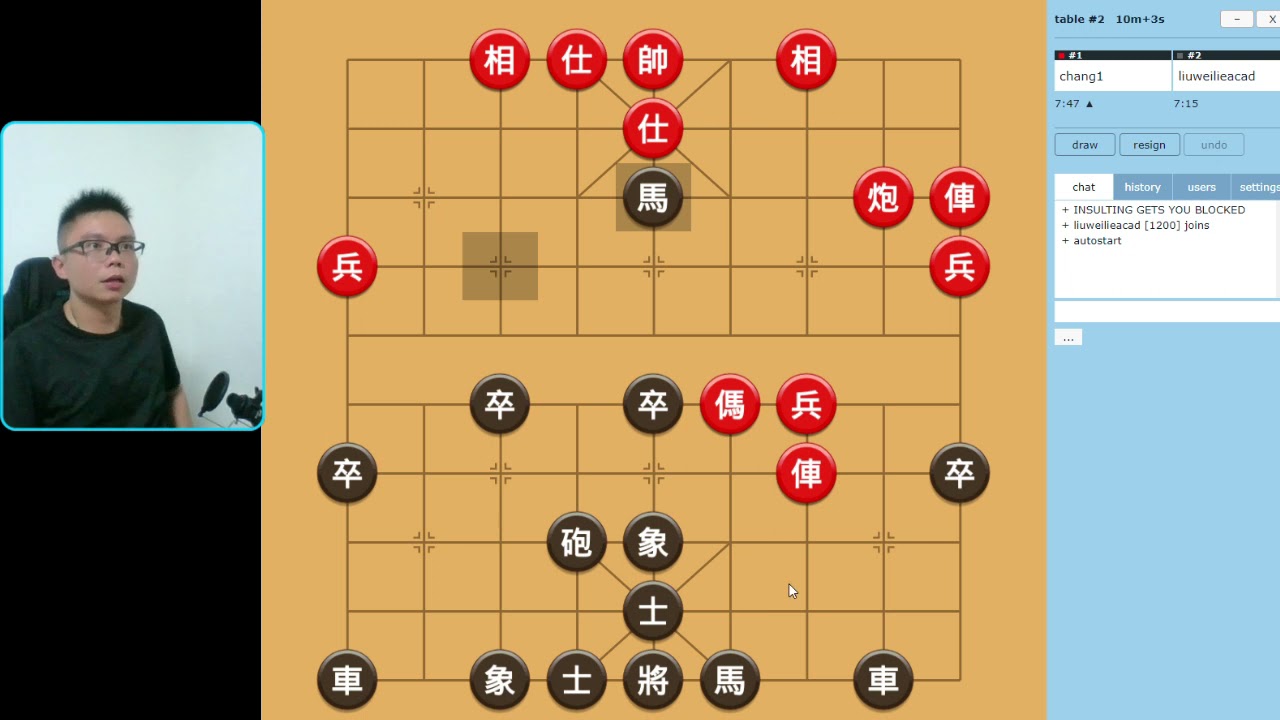 160821 - Getting 2nd in a Mini Playok Competition (I will get better!) 