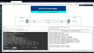 4 BGP - Peering via Loopback Addresses in NX-OS by  ArashDeljoo - Part2