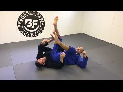 Calf Lock From Reverse Half Guard by Aaron Benzrihem