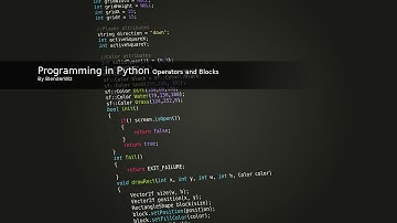 Programming in Python: Binary Operators and Blocks Exercise Answers
