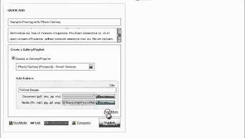 Tutorial 5: How to create a blog post with Polaroid Photo using InsiteCreation