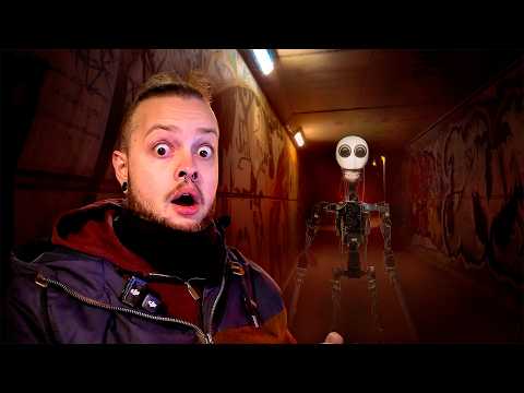 Playing Horror Games In A Tunnel At Night