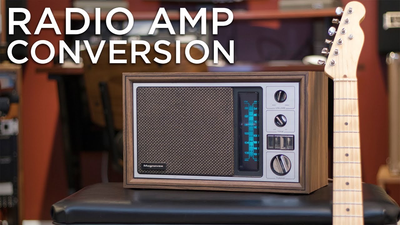 Old Radio To Guitar Amp YouTube