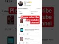 please subscribe my youtube channel