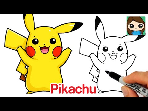 Video: Paano Iguhit Ang Pikachu