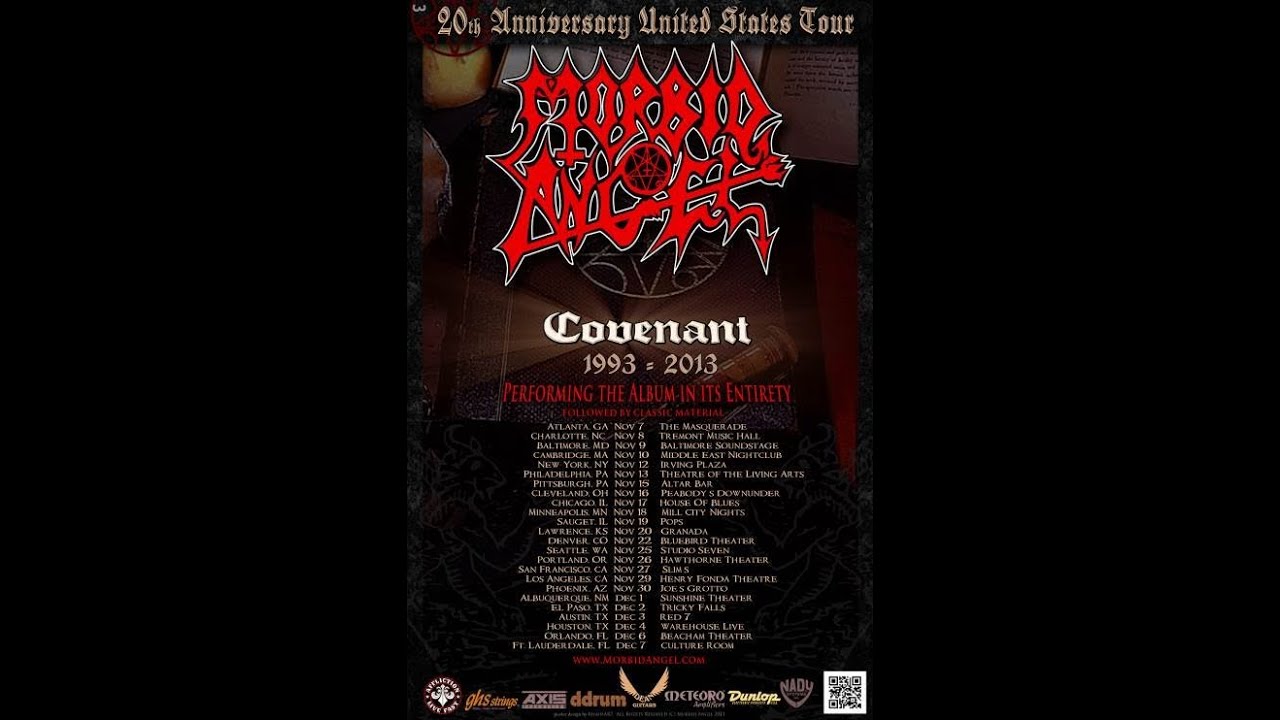 Concert Review: Morbid Angel - Atlanta 11/7/13