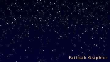 How to Create Stars Background in Adobe Illustrator | Night Sky | Sprayer Tool | Symbols