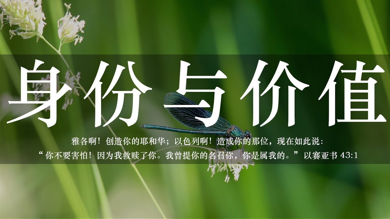 【睡前祷告】身份与价值20250525-主啊我们是属于你的百姓,我们的身份、价值与盼望,都要建立在你永恒不变的爱里。求主赐给我们常仰望你的心 ...
