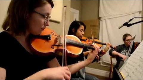 Recording Session with Strings