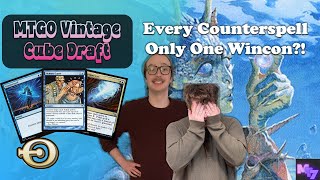 Crash Out or 3-0 Vintage Cube Draft With My Coach!!