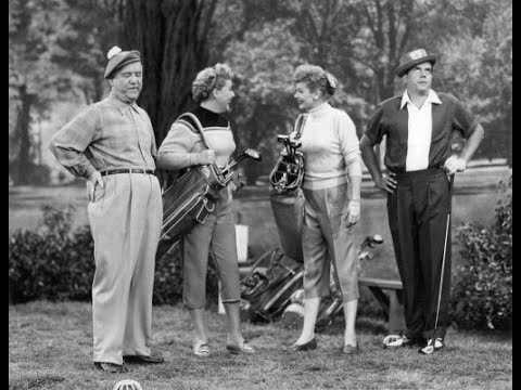 "I LOVE LUCY" - National Golfers Day ("The Golf Game")