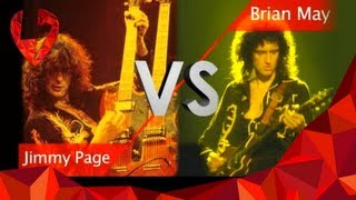 Jimmy Page Vs Brian May