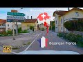 Driving tour besancon france to neuchatel switzerland 4k