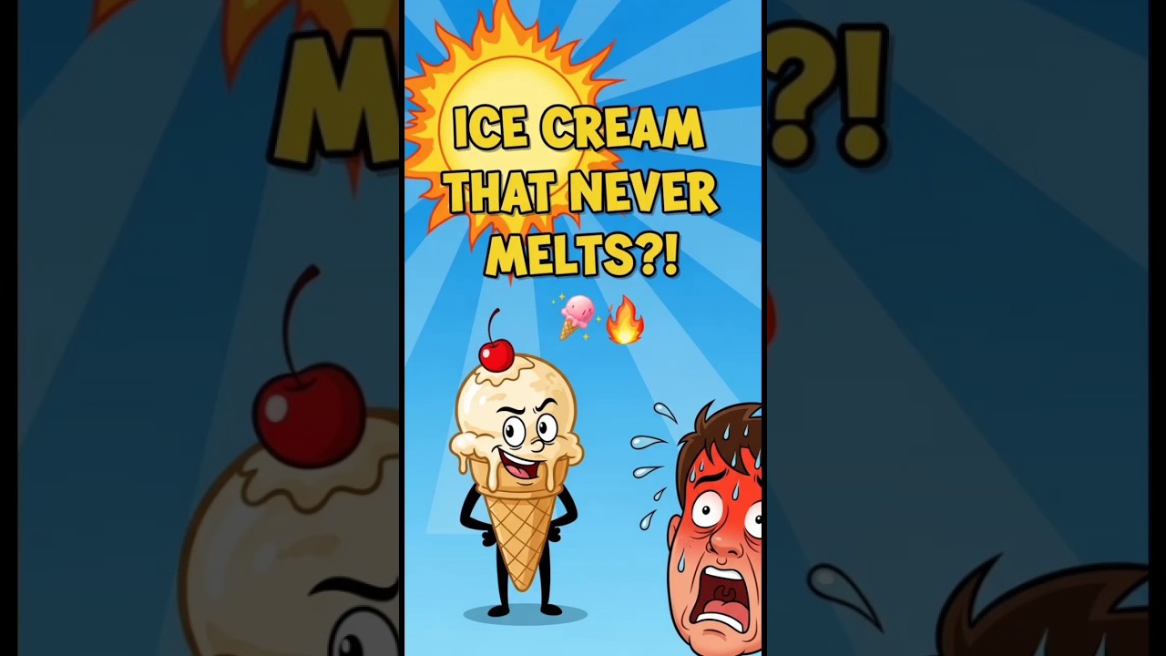 The Ice Cream That REFUSES to Melt?! 🍦🤯 | Weird Food Science
