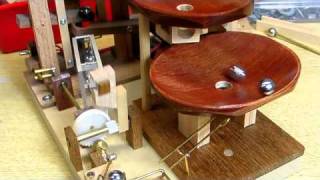 Twin ladle ball track