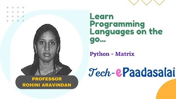 Reading and Printing Matrix elements in Python - explained