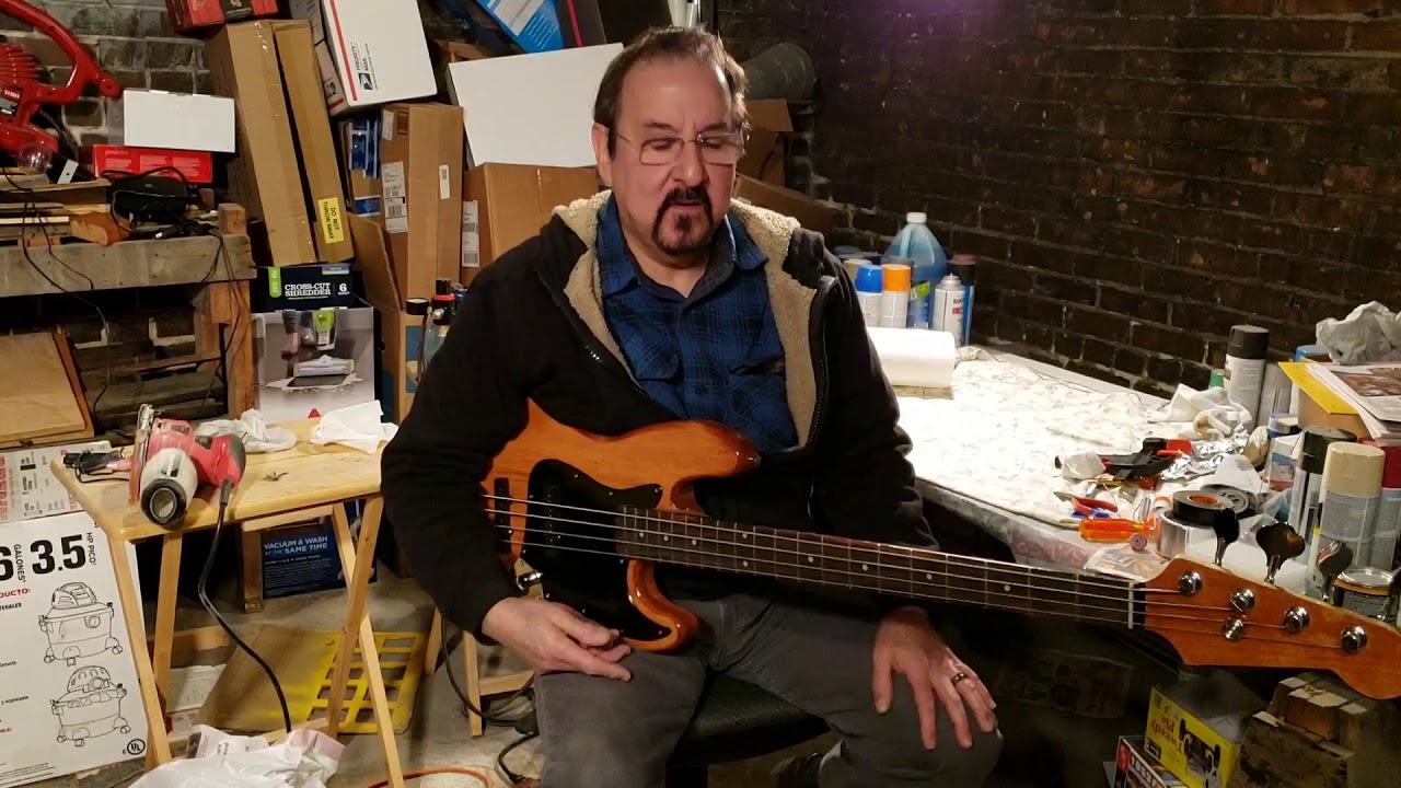 Bass guitar build (part 2). - YouTube