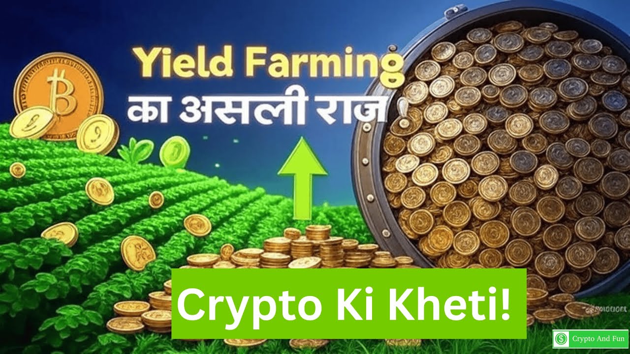 Crypto Ki Kheti 🌾 | Yield Farming & Liquidity Mining Explained in Hindi