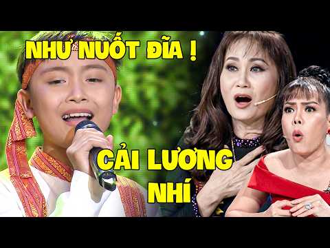 CẬU BÉ 'NUỐT ĐĨA' VỪA DỨT CÂU VỌNG CỔ KHIẾN BGK 'ĐIÊU ĐỨNG' VÌ QUÁ HAY | THVL CA NHẠC NHÍ