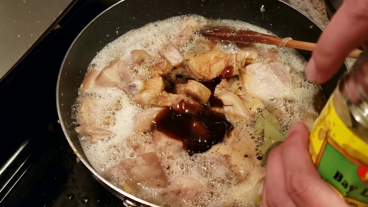 how to cook Pork adobo in sprite and oyster sauce recipe YouTube