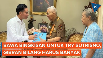 Reaksi Istri Try Sutrisno Saat Gibran Bawa Banyak Bingkisan ke Rumahnya