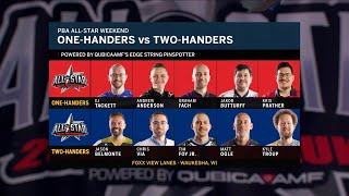 2025 Pba Allstar Weekend Powered By Qubicaamf Onehanders Vs Twohanders  Pba On Fox Telecast