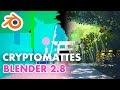 Using Cryptomattes in Blender 2.8 - Compositing Tutorial