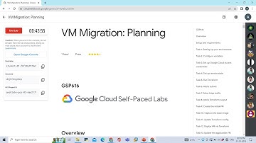 VM Migration: Planning #gcp #arcade #googlecloudplatform #qwiklabs